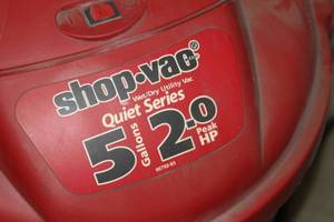 lot 81 image: Shop-Vac 5-Gallon 2.0 HP Wet  Dry Industrial Vacuum