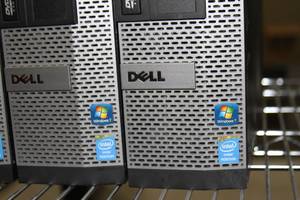 lot 90 image: Lot of 4 - Dell OptiPlex 3020 Small Form Factor Micro Computers
