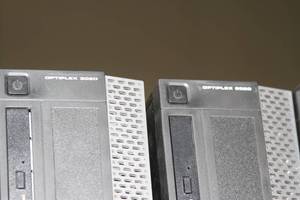 lot 111 image: Lot of 4 - Dell OptiPlex 3020 Small Form Factor Micro Computers