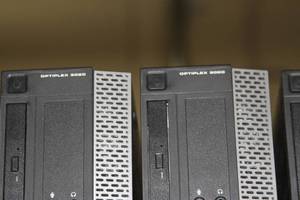 lot 112 image: Lot of 4 - Dell OptiPlex 3020 Small Form Factor Micro Computers
