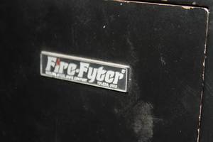 lot 126 image: Fire-Fyter Meilink Fireproof  Fire Resistant 4-Drawer File Cabinet