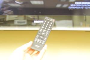 lot 140 image: Toshiba REGZA 42 1080p LCD HDTV TV  Television with Wall Mount & Remote Control