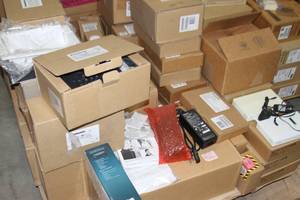 lot 20 image: Large Lot of Miscellaneous Items - Including New Panasonic Phone Equipment