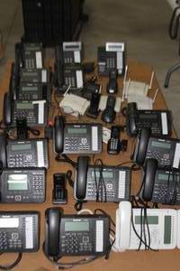 lot 22 image: HUGE Panasonic Phone Lot & Plantronics Accessories