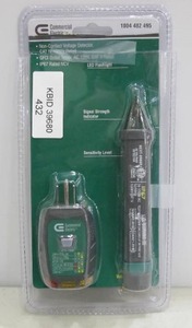 lot 432 image: Commercial Electric Multimeter Electrical Tester Kit