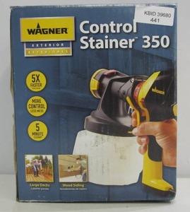 lot 441 image: Wagner Control Stainer 350 HVLP Handheld Sprayer