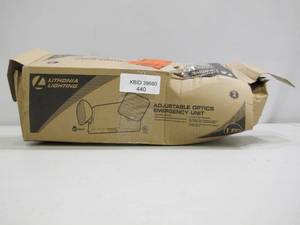 lot 440 image: Lithonia Lighting Adjustable Optics Emergency Exit Lighting Unit