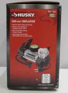 lot 455 image: Husky 120-Volt Inflator