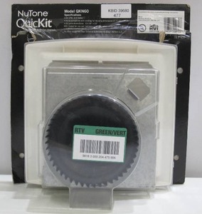lot 477 image: Broan-NuTone QuicKit 60 CFM 2.5 Sones 10 Minute Bathroom Exhaust Fan Upgrade Kit