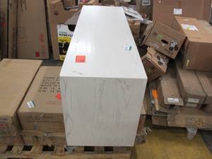 lot 405 image: Safavieh Furniture White TV Media TableStand - 51 in W X 16 In X 20 In Tall