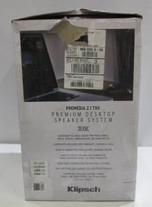 lot 402 image: Klipsch ProMedia 2.1 THX Computer Speaker System