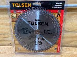 lot 41 image: TOLSEN 10 TCT Saw Blade (for wood)