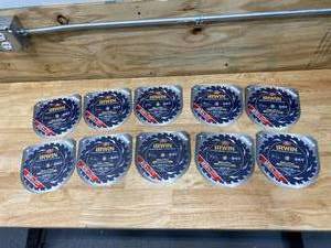 lot 42 image: IRWIN Case of- Marathon 7-14 Inch 24 Tooth Circular Blades (10 per case)