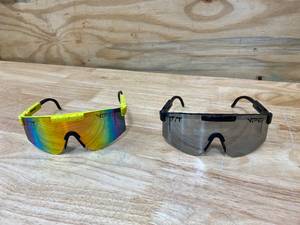 lot 59 image: Pit Viper Lot of 2 Pairs of Sunglasses (replicas)