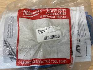 lot 64 image: MILWAUKEE 49-58-0080 4 Eye & Eye Nylon Web Sling, 15 feet