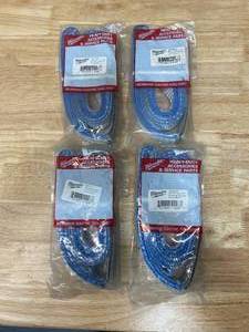 lot 65 image: MILWAUKEE Lot of 4-  1 Eye & Eye Nylon Web Sling, 6 feet (49-58-0040)
