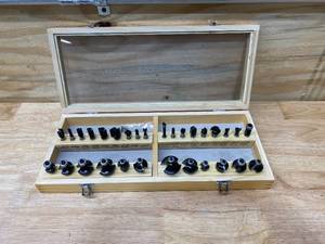 lot 83 image: IRWIN 30-Piece Carbide-Tipped Router Bit Set