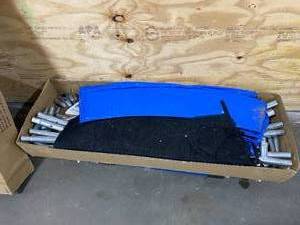 lot 16 image: ALEKO Safety Net for 10 ft Trampoline (Safety Net Only)