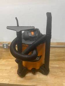lot 93 image: RIDGID 12 Gal. 5.0-Peak HP NXT WetDry Shop Vacuum with Filter, Hose and Accessories
