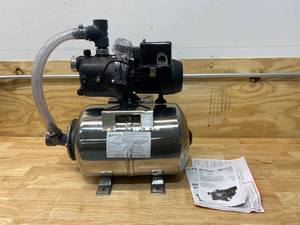 lot 104 image: BURCAM 506227P 34 HP Shallow Well Jet Pump System