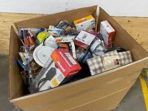 lot 113 image: Huge Box Full of Home Depot Customer Returns