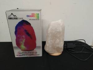 Color Changing LED Salt Lamp