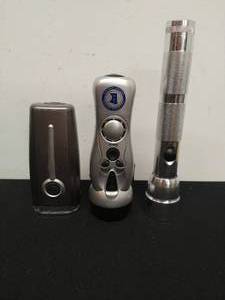 Three Flashlights