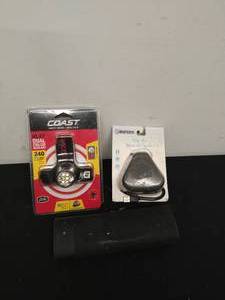 Two Speakers and Headlamp