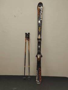 Pair of Skis and Poles