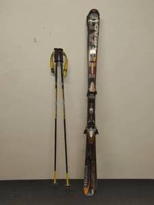 Pair of Skis and Poles