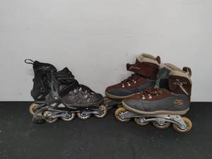 Two Sets of Roller Blades