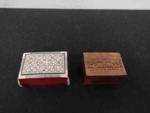 Two Trinket Boxes