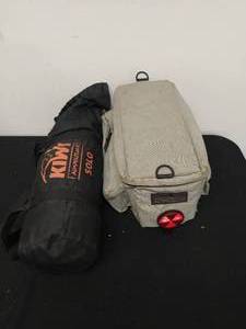 Kiwi Solo Tent & Voyager Bicycle Rack Bag