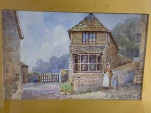 lot 37 image: Water Color Painting by Fitz Gibbon