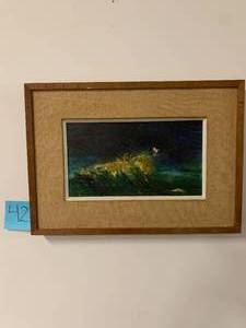 lot 42 image: Oil Painting by Warren Nelson
