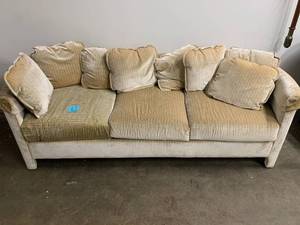 lot 11 image: Mid Century Couch and Armchair