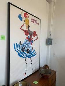 lot 136 image: Calder Poster- At The Met