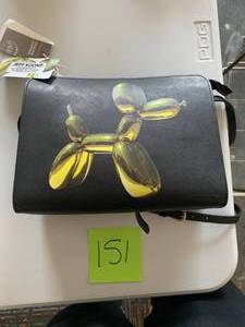 lot 151 image: Jeff Koons Leather Purse