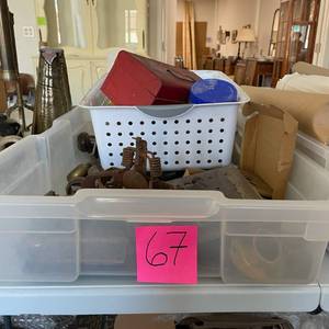 lot 67 image: Huge grp Antique House Hardware