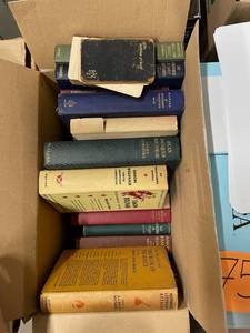lot 74 image: Box lot of books