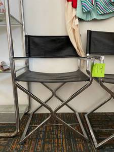 lot 114 image: Pair Virtue Bros Modern Chairs