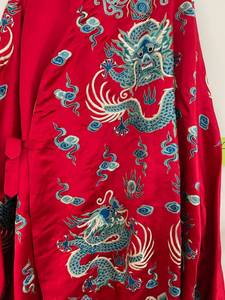 lot 99 image: Large Chinese Embroidered Robe