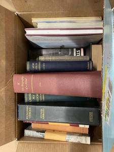 lot 75 image: Box lot of books