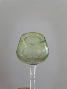 lot 121 image: Set of 7 Cut Crystal Goblets