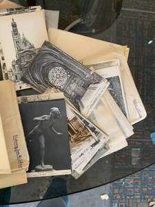 lot 164 image: Large Grp Real Photo Postcards