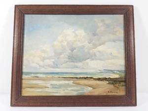 Vintage Oil on Board