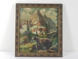 Antique Oil on Board