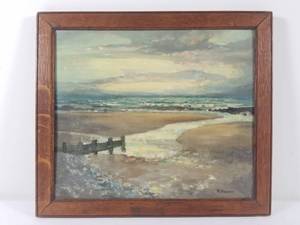 Vintage Oil on Board
