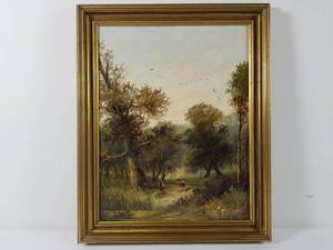 Vintage Oil on Canvas