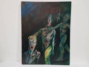 Vintage Oil on Canvas